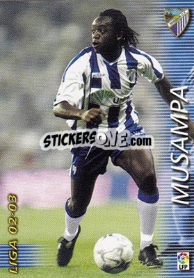 Sticker Musampa - Liga 2002-2003. Megafichas n. 176 - Panini