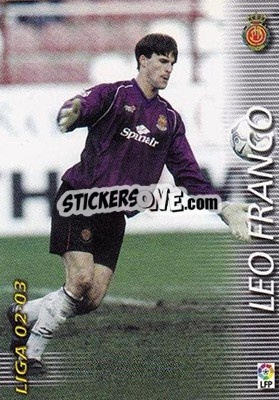 Sticker Leo Franco - Liga 2002-2003. Megafichas - Panini