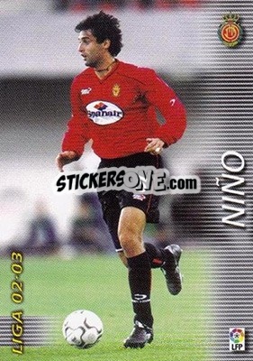 Sticker Niño - Liga 2002-2003. Megafichas n. 185 - Panini