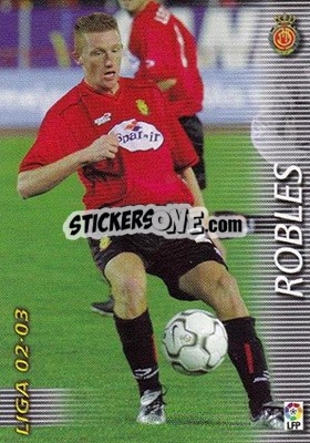 Sticker Robles - Liga 2002-2003. Megafichas - Panini