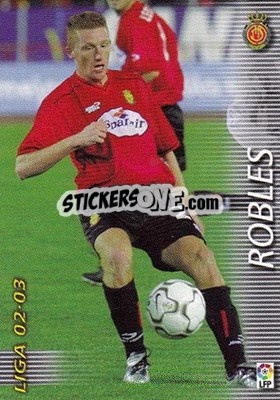 Sticker Robles - Liga 2002-2003. Megafichas n. 190 - Panini
