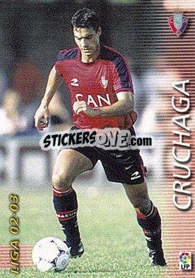 Sticker Cruchaga - Liga 2002-2003. Megafichas n. 203 - Panini