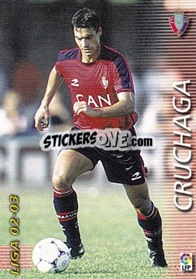 Sticker Cruchaga - Liga 2002-2003. Megafichas - Panini