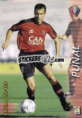 Figurina Puñal - Liga 2002-2003. Megafichas - Panini