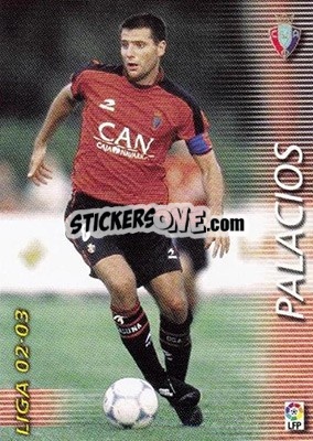 Sticker Palacios - Liga 2002-2003. Megafichas n. 210 - Panini