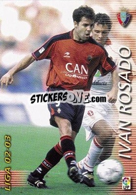 Cromo Ivan Rosado - Liga 2002-2003. Megafichas - Panini