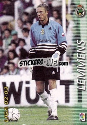 Sticker Lemmens - Liga 2002-2003. Megafichas n. 218 - Panini