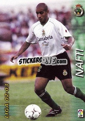 Sticker Nafti - Liga 2002-2003. Megafichas - Panini