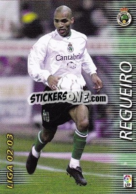 Cromo Regueiro - Liga 2002-2003. Megafichas - Panini