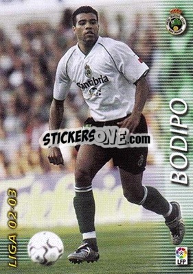 Sticker Bodipo - Liga 2002-2003. Megafichas n. 233 - Panini