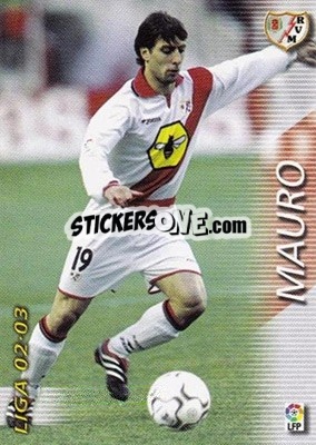 Sticker Mauro - Liga 2002-2003. Megafichas - Panini