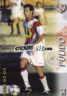 Sticker Pulido - Liga 2002-2003. Megafichas - Panini