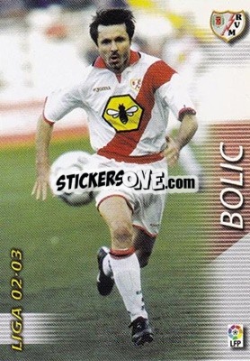 Cromo Bolic - Liga 2002-2003. Megafichas n. 252 - Panini