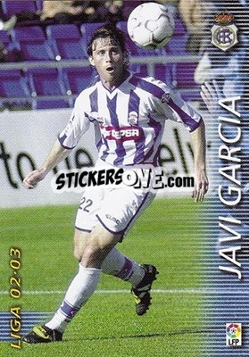 Sticker Javi Garcia - Liga 2002-2003. Megafichas - Panini