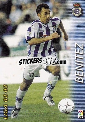 Sticker Benitez - Liga 2002-2003. Megafichas - Panini