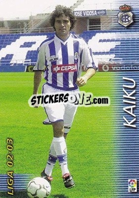 Cromo Kaiku - Liga 2002-2003. Megafichas - Panini