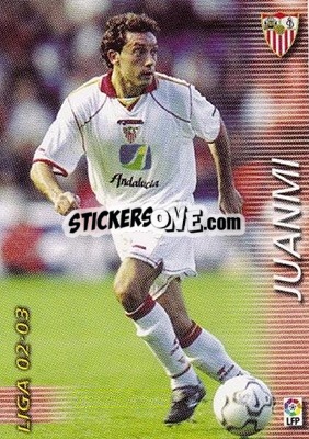Sticker Juanmi - Liga 2002-2003. Megafichas - Panini