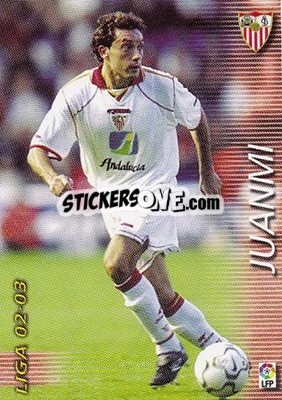Sticker Juanmi - Liga 2002-2003. Megafichas n. 274 - Panini