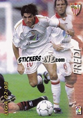 Sticker Fredi - Liga 2002-2003. Megafichas - Panini