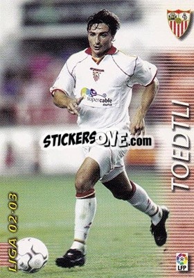 Sticker Toedtli - Liga 2002-2003. Megafichas - Panini