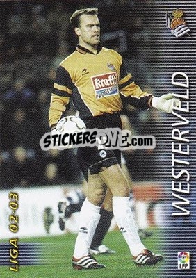 Sticker Westerveld - Liga 2002-2003. Megafichas - Panini