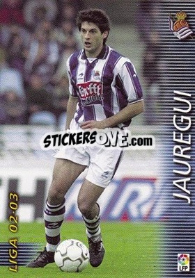 Sticker Jauregui - Liga 2002-2003. Megafichas - Panini