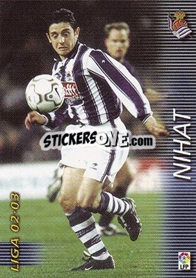 Sticker Nihat - Liga 2002-2003. Megafichas - Panini