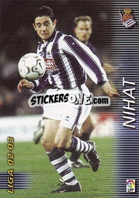 Cromo Nihat - Liga 2002-2003. Megafichas n. 303 - Panini