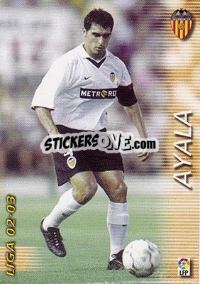 Sticker Ayala - Liga 2002-2003. Megafichas - Panini