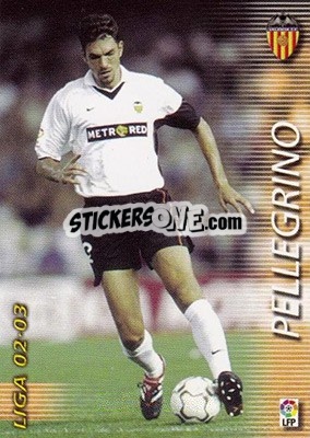 Cromo Pellegrino - Liga 2002-2003. Megafichas - Panini