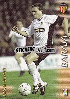 Sticker Baraja - Liga 2002-2003. Megafichas - Panini