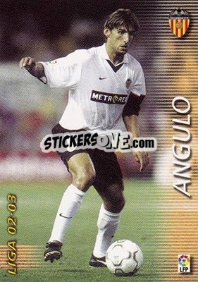 Sticker Angulo - Liga 2002-2003. Megafichas n. 321 - Panini