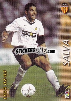 Sticker Salva - Liga 2002-2003. Megafichas - Panini