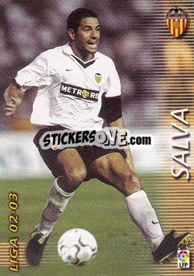 Sticker Salva - Liga 2002-2003. Megafichas n. 323 - Panini