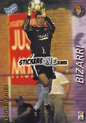 Sticker Bizarri - Liga 2002-2003. Megafichas n. 326bis - Panini