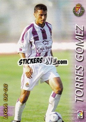 Sticker Torres Gomez - Liga 2002-2003. Megafichas n. 327 - Panini