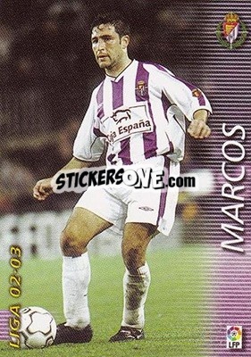Sticker Marcos - Liga 2002-2003. Megafichas n. 332 - Panini