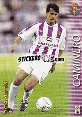 Figurina Caminero - Liga 2002-2003. Megafichas - Panini