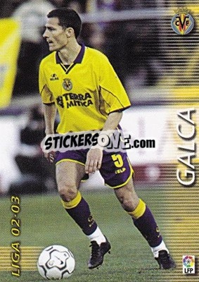 Sticker Galca - Liga 2002-2003. Megafichas - Panini