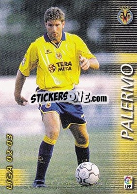 Cromo Palermo - Liga 2002-2003. Megafichas - Panini