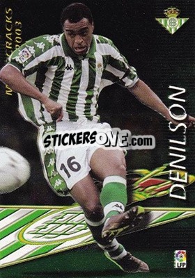 Cromo Denilson - Liga 2002-2003. Megafichas - Panini
