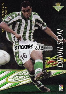 Sticker Denilson - Liga 2002-2003. Megafichas n. 375 - Panini