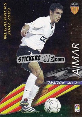 Sticker Aimar - Liga 2002-2003. Megafichas - Panini