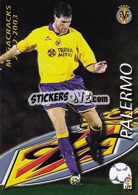 Cromo Palermo - Liga 2002-2003. Megafichas - Panini