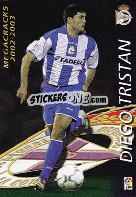 Cromo Diego Tristan - Liga 2002-2003. Megafichas - Panini