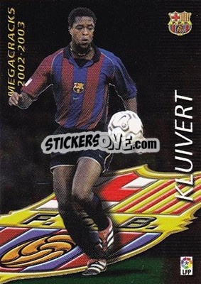 Figurina Kluivert - Liga 2002-2003. Megafichas - Panini