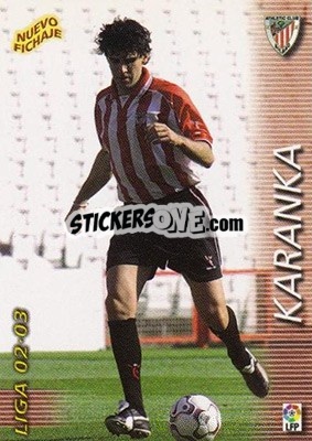 Cromo Karanka - Liga 2002-2003. Megafichas - Panini
