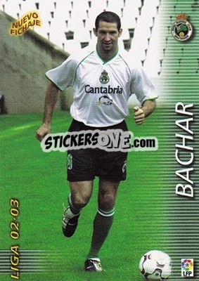 Sticker Bachar - Liga 2002-2003. Megafichas n. 389 - Panini