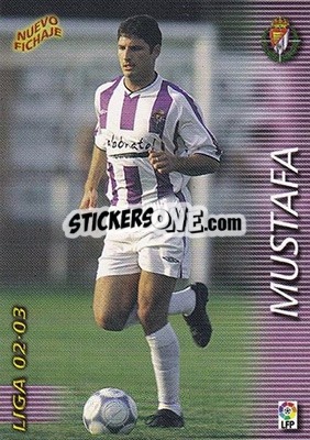 Cromo Mustafa - Liga 2002-2003. Megafichas - Panini