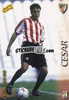 Sticker Cesar - Liga 2002-2003. Megafichas n. 412 - Panini